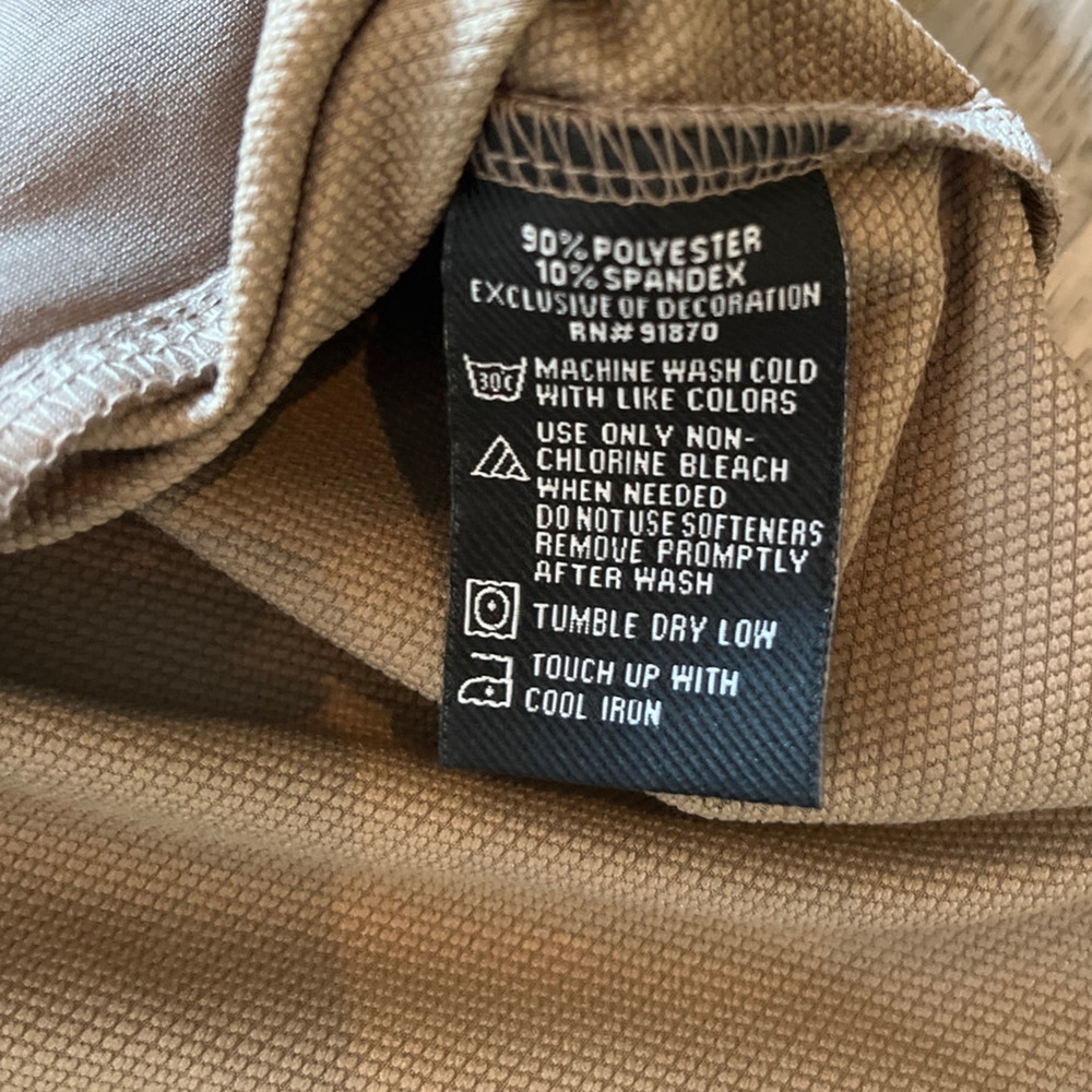 Bolle Mens Golf Storm Vest Jacket Large Beige Full Zip Waterproof Activewear NEW - Picture 4 of 7